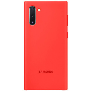 SAMSUNG SILICONE COVER RED FOR NOTE 10
