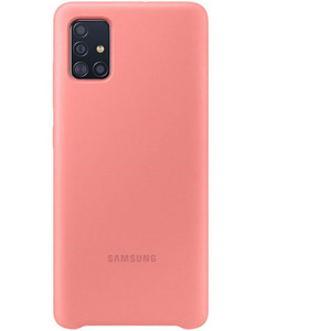 SAMSUNG SILICONE COVER PINK A71