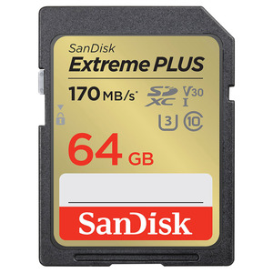 SANDISK SD EXTR PLUS 64GB