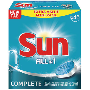 SUN Tout en 1 Tablettes lave-vaisselle Regular 