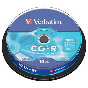 VERBATIM CD-R SPINDLE 10 52X