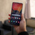3MK Film Galaxy A50 Protge cran Verre tremp 9H biseaut Muvit - Noir