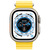 APPLE Watch Ultra GPS + Cellular, 49mm Titanium Case with Starlight Alpine Loop - Medium