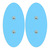 BLUETENS PACK 6 ELECTRODES SURF FOR WIRELESS CLIP