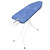 BRABANTIA B MET STRIJKERHOUDER - 124 X 38 CM - LUBERON BLUE