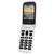 DORO 6060 - Eenvoudige 2G Klaptelefoon met GPS positionering en extern display Rood-Wit