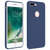 FORCELL Forcell Coque iPhone 7 Plus/iPhone 8 Plus Coque Soft Touch Silicone - Bleu nuit