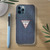 GUESS Coque iPhone 12 Pro Max Effet Denim Guess Jeans Series Guess Bleu Fonc