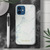 GUESS Coque iPhone 12 Mini Effet Marbres Rigide Marble Cover Guess Blanc