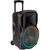 PARTY DRAAGBARE LUIDSPREKER 38cm - 800W MET USB, BLUETOOTH, FM en VHF MICROFOON  (PARTY-15RGB)