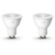 PHILIPS HUE HUE SPOT - WARMWIT LICHT - 2-PACK