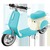 RAZOR Pocket Mod Petite - Scooter lectronique pour enfants