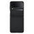 SAMSUNG FLAP LEATHER COVER BLACK FOR GALAXY Z FLIP4 5G