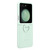 SAMSUNG SILICONE CASE WITH RING OCEAN GREEN Z FLIP5 5G