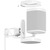 SONOS MOUNT FOR ONE WHITE