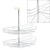 VIDAXL Panier  2 niveaux mtallique de cuisine 180 degrs 75x38x80 cm