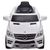 VIDAXL Voiture électrique pour enfants Mercedes Benz ML350 Blanc 6 V