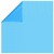 VIDAXL Zwembadhoes rechthoekig 1200x600 cm PE blauw