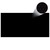 VIDAXL Zwembadhoes 600x300 cm PE zwart