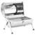 VIDAXL Barbecue au charbon portable Acier inoxydable Grilles doubles