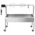 VIDAXL Rtissoire pour barbecue lectrique Acier inoxydable