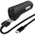 USB-lader of autolader voor smartphone / tablet  CAR CHAR 2X USBA+USBC CBL