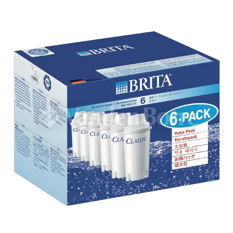 BRITA CLASSIC FILTER X6 chez Vanden Borre comparez et achetez facilement