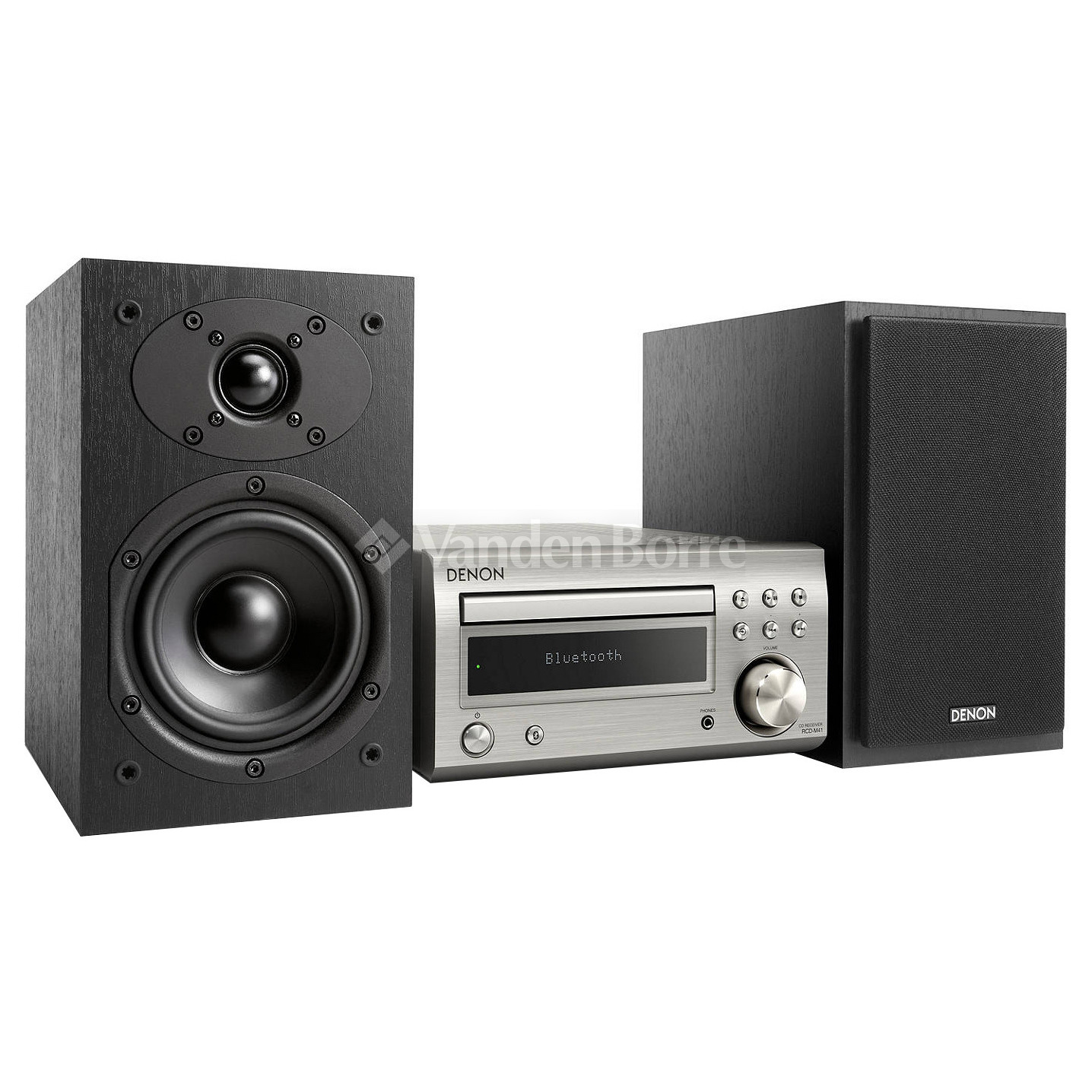 DENON DM41DAB SILVER/BLACK STEREOKETEN Vanden Borre