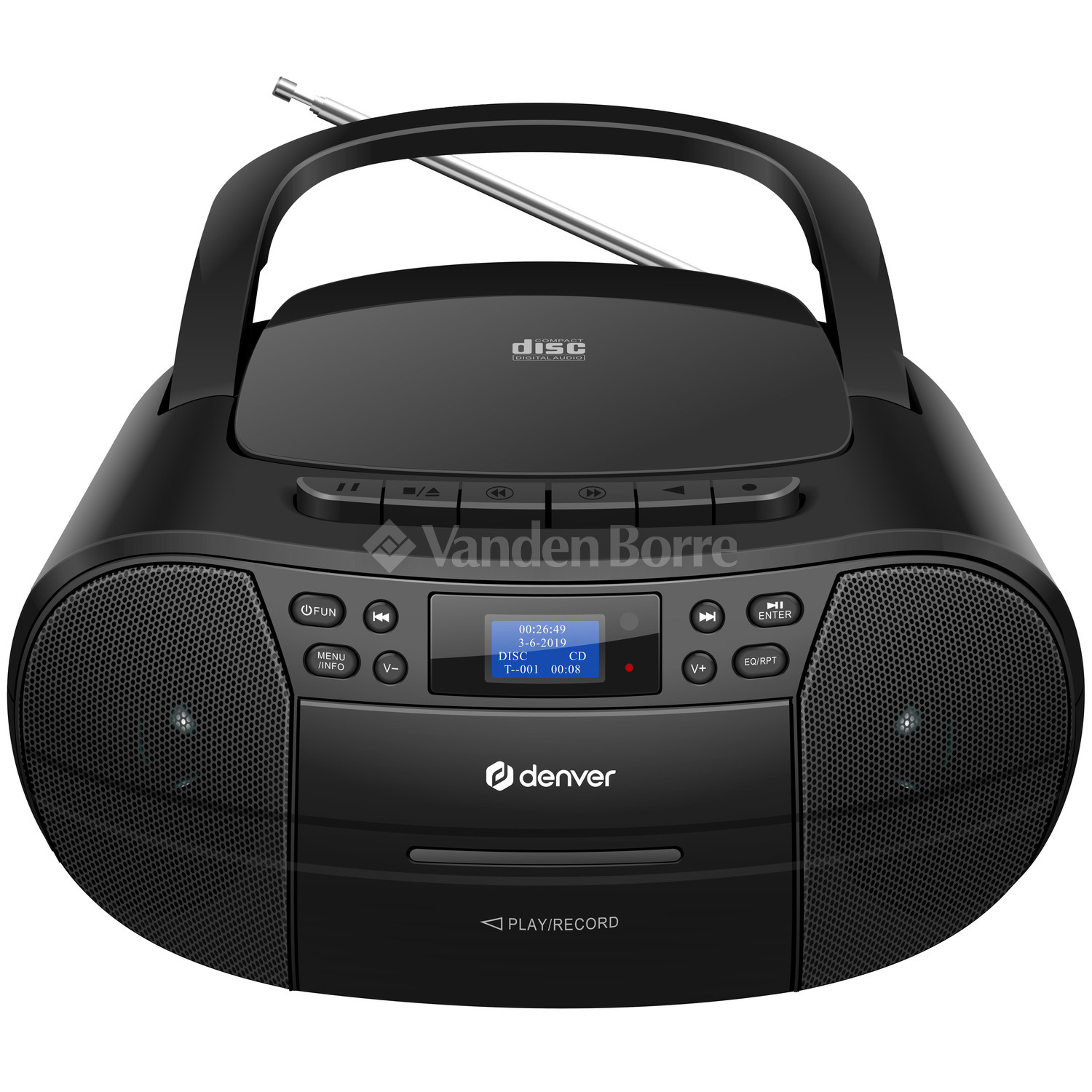 RADIO CD DENVER TDC280B Vanden Borre