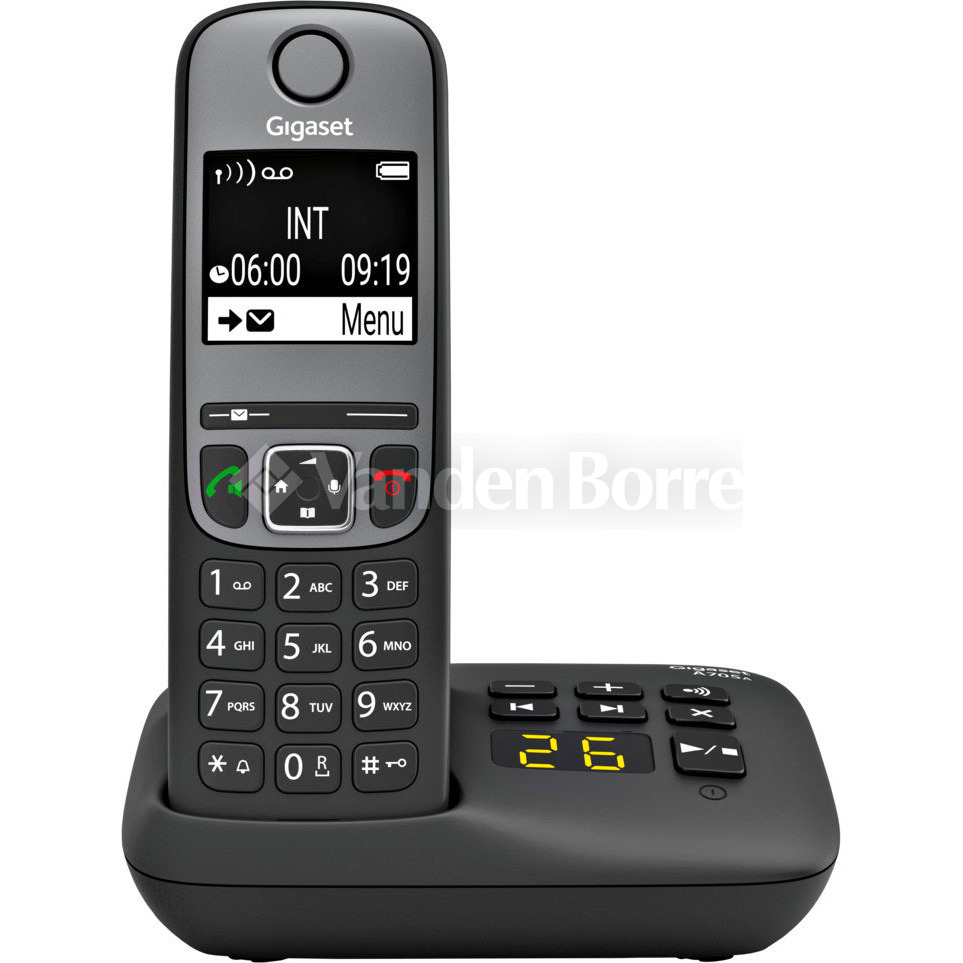 Gigaset E290 - téléphone sans fil à grosse touche - blanc Pas Cher