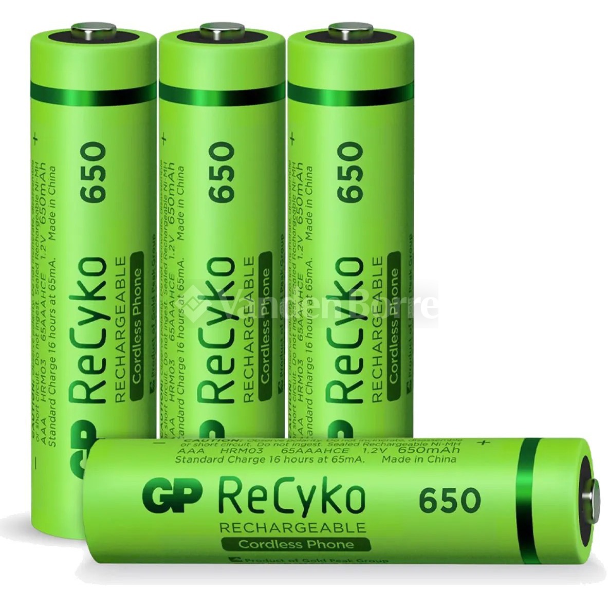 GP ReCyko Oplaadbare AA / HR6 Ni-Mh Batterijen  2 Stuks, 2600 MAh  GP M6 Big