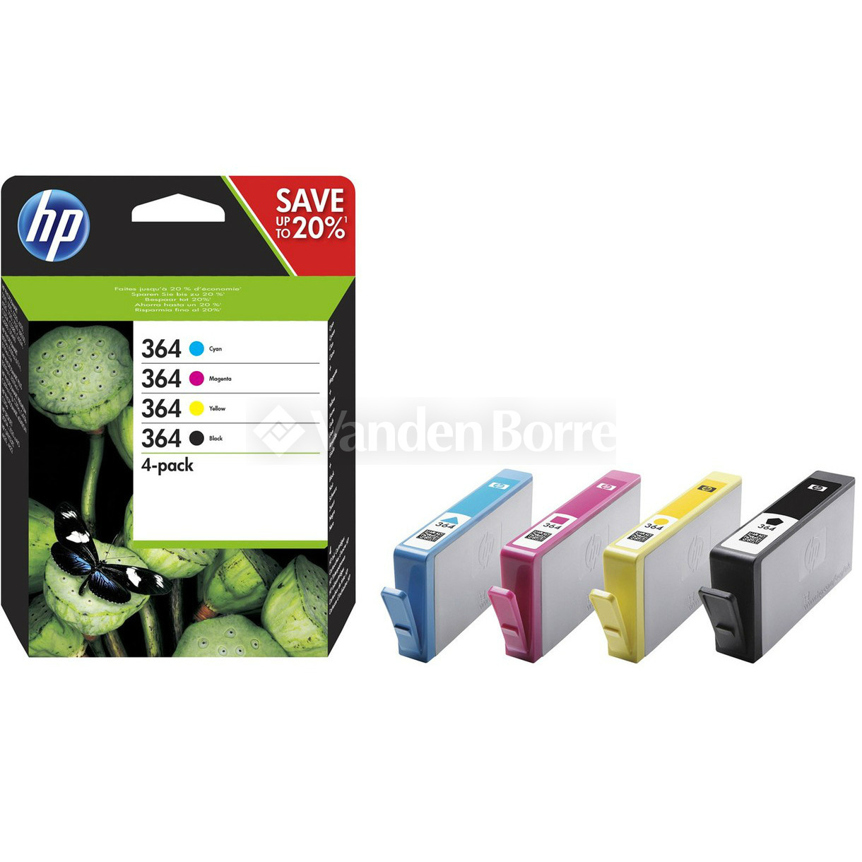 SET 4 LITRES d'encre pour HP 364, 364XL, 920 et 920XL. InkTec