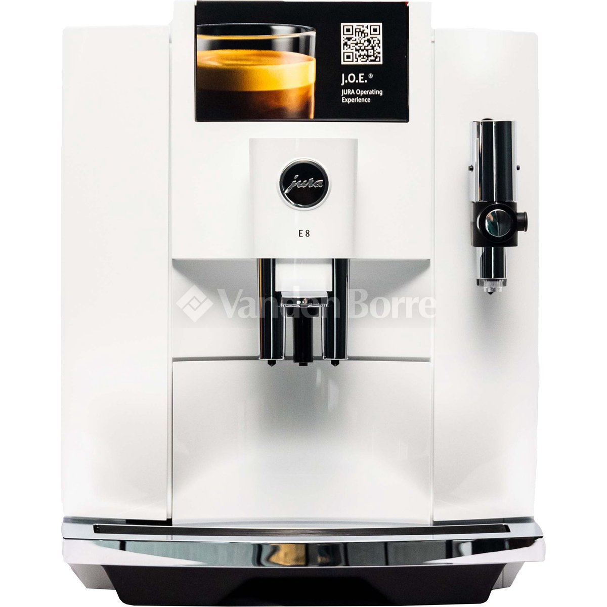 JURA VOLAUTOMATISCH ESPRESSOMACHINE E8 PIANO WHITE EC Vanden Borre