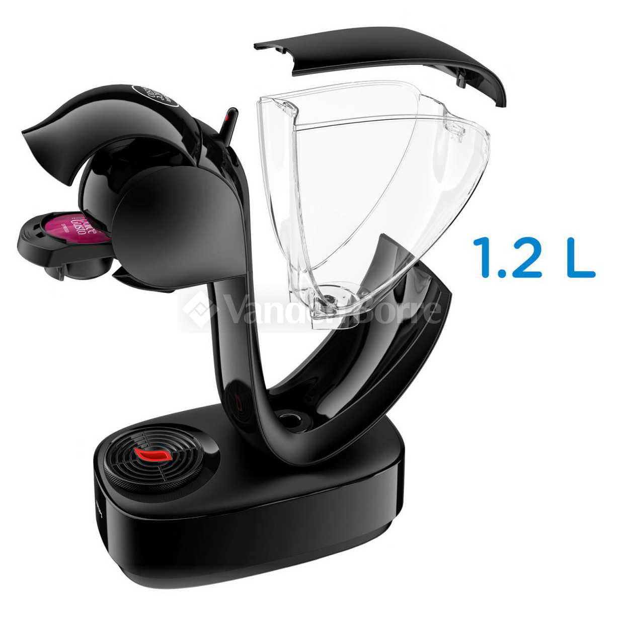 KRUPS DOLCE GUSTO INFINISSIMA BLACK bij Vanden Borre gemakkelijk