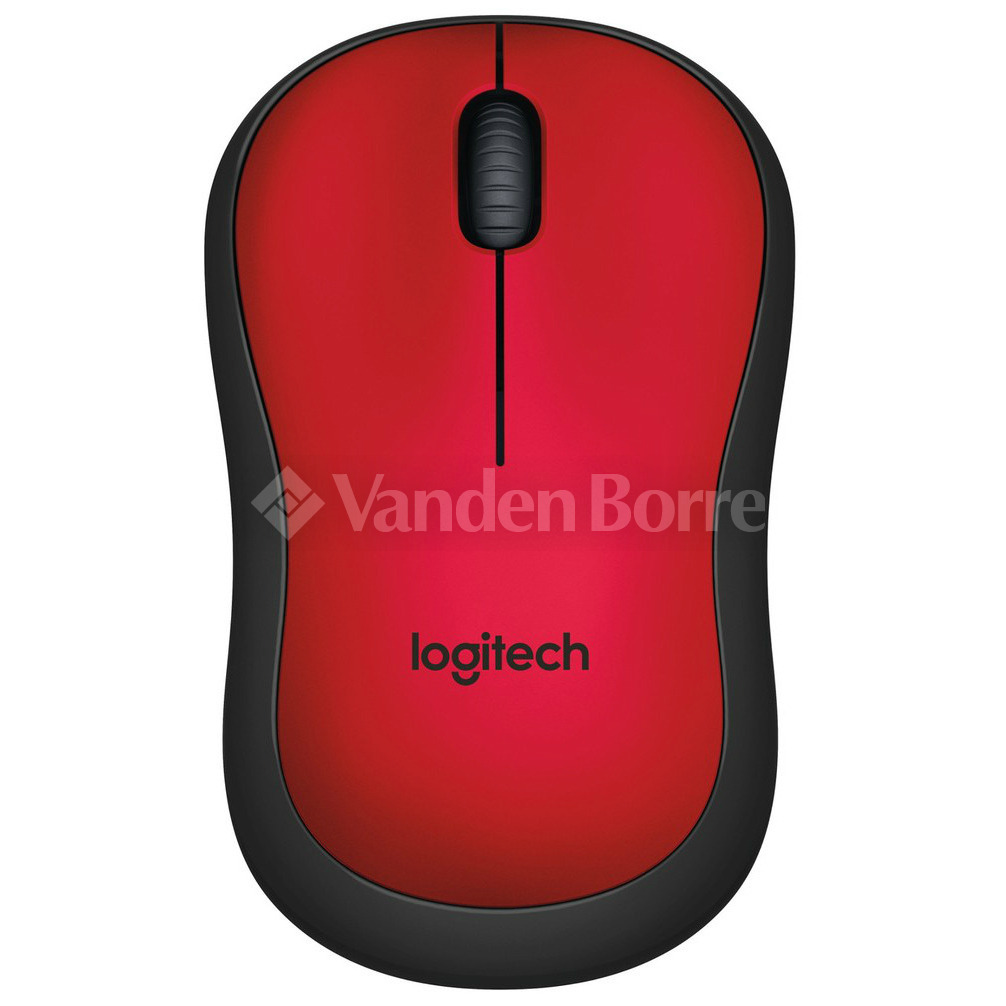 SOURIS LOGITECH M220 SILENT RED/BLACK | Vanden Borre