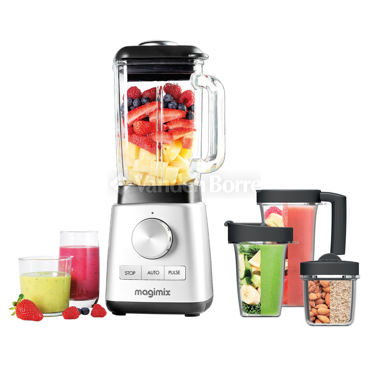 MAGIMIX Power Blender Premium Chroom 11636B Kit Vanden Borre