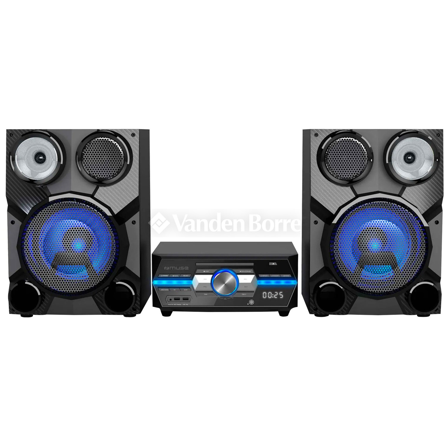 Muse chaine hifi CD/MP3 avec USB, chaine hifi cd