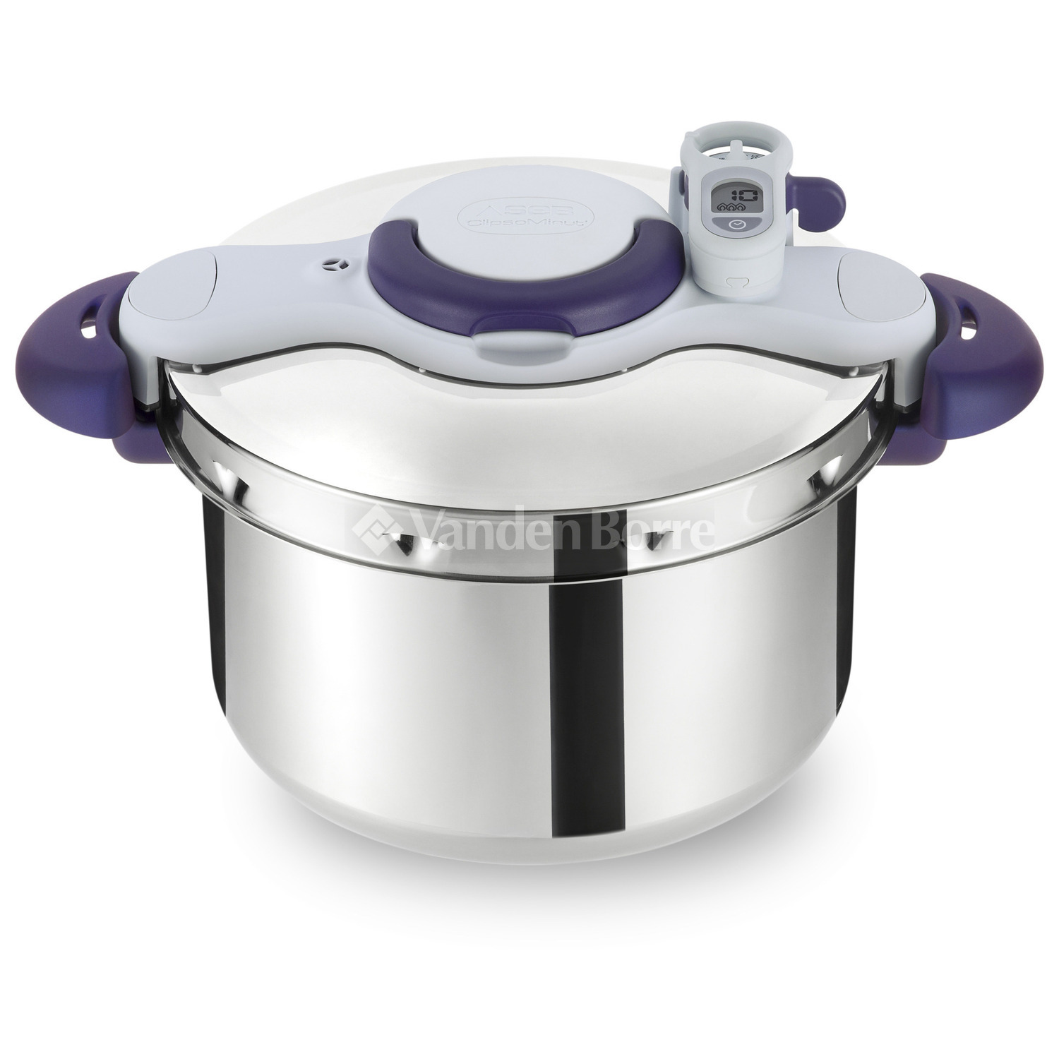 CASSEROLE À PRESSION SEB CLIPSO MINUT PERFECT 7.5L YY2893FA Vanden Borre