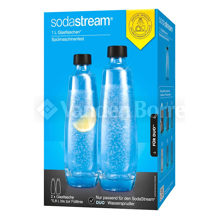 SODASTREAM DUO PACK GLAS BOTTLE Vanden Borre