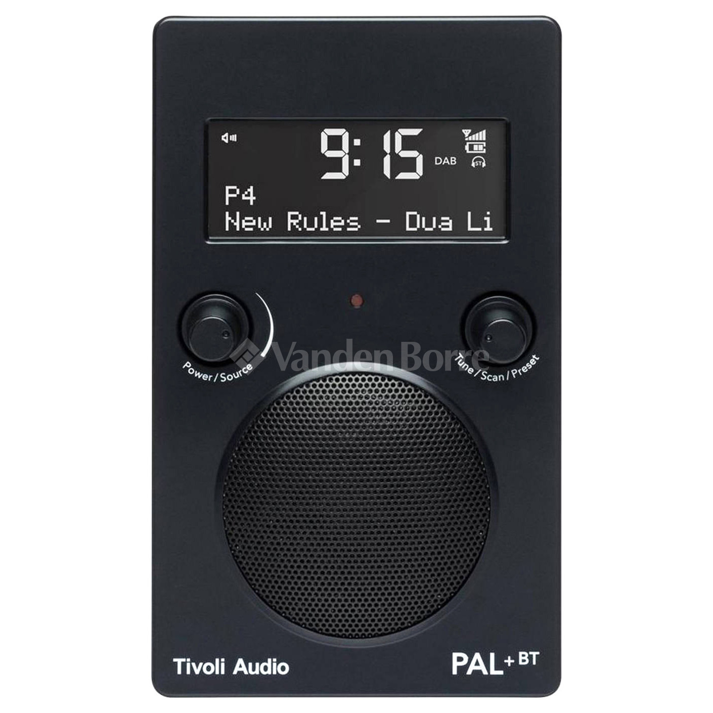 RADIO TIVOLI AUDIO PAL+ BT BLACK Vanden Borre