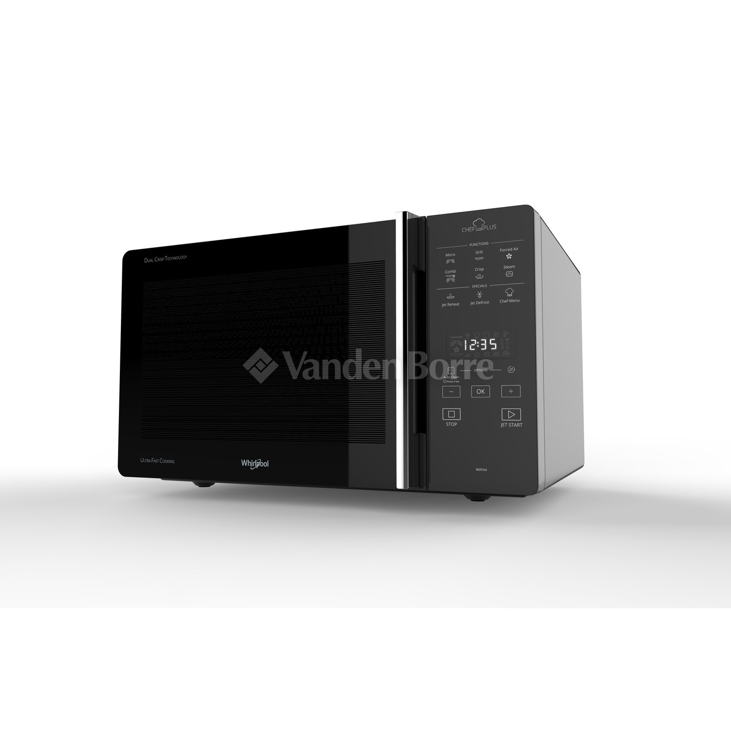 WHIRLPOOL MICROGOLFOVEN MCP 349 SL ChefPlus | Vanden Borre