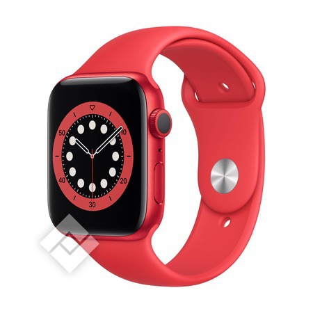 APPLE WATCH SERIES 6 44MM RED ALU RED SPORTBAND | Vanden Borre