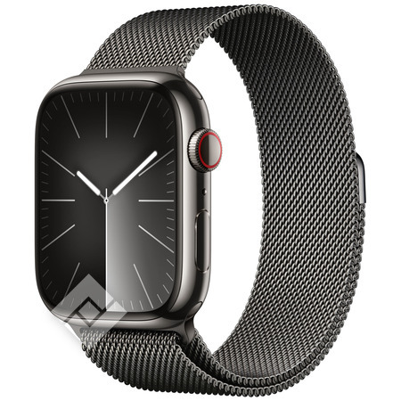 APPLE  Watch Series9 GPS + Cellular 45mm Graphite Stainless Steel Case with Graphite Milanese Loop