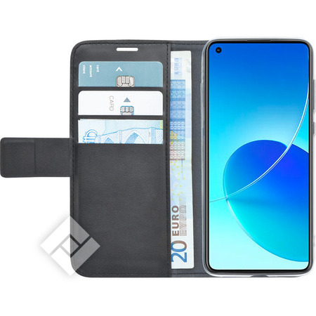 AZURI WALLETCASE BLACK FOR OPPO RENO 6