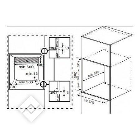 Four Pyrolytique BEKO BBIE12300XMP - 72 Litres, 9 Programmes, Inox - Nettoyage Pyrolytique, Affichage Numérique