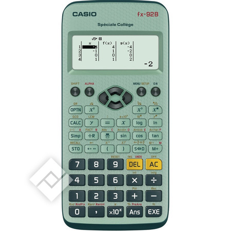 CASIO REKENMACHINE FX 92B SPECIAL COLLEGE | Vanden Borre