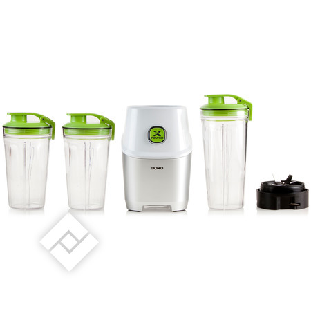 Domo DO700BL Blender - 1000W - Metallic/White