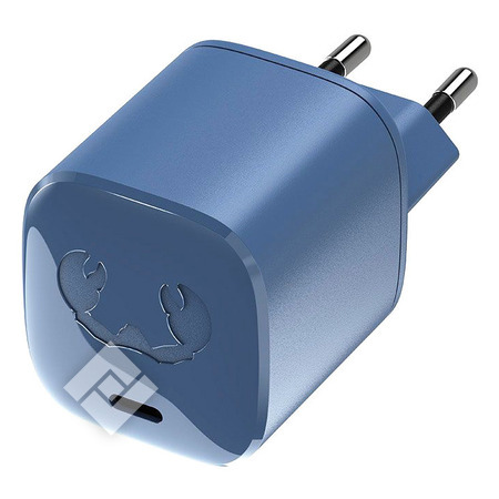 FRESH 'N REBEL USB MINI CHARGER 30W STEEL BLUE
