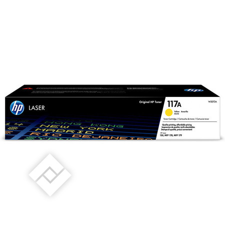 HP 117A YELLOW W2072A