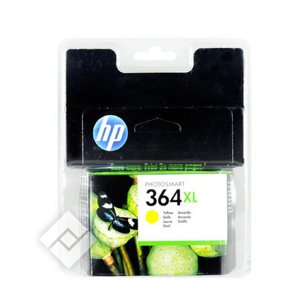 Cartouche d'encre HP N°364 jaune